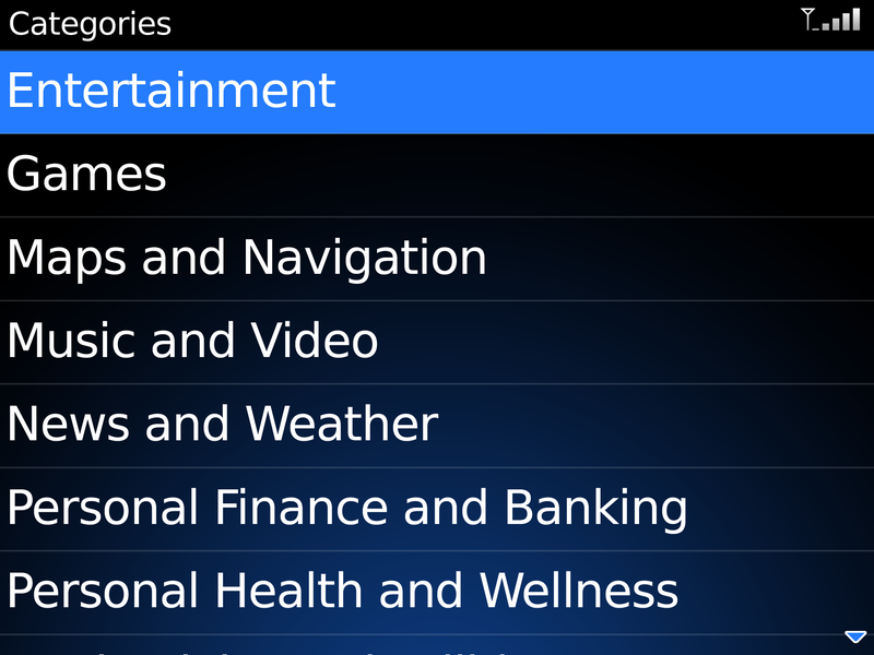 Illustration for article titled BlackBerry App World Tour and Impressions